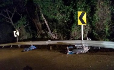 Mendoza, de 23 años, se movilizaba en una motocicleta Yamaha FZ negra, de placa APB26E. Cortesía