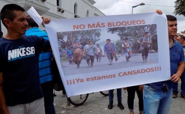 En medio de un ambiente polarizado y hostil, en Popayán se adelantaron dos actividades relacionadas con la minga indígena y campesina. Colprensa