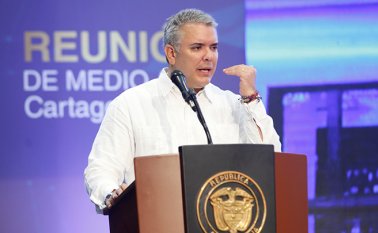 Presidente de la República, Iván Duque. Colprensa