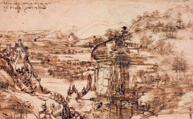 Leonardo Da Vinci escribía y pintaba con ambas manos. EFE