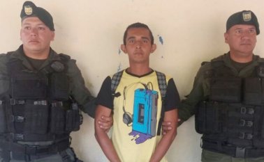 Omar Alexis Becerra fue capturado en febrero de 2018 por unidades del Goes de la Policía Metropolitana en Cúcuta.
Archivo