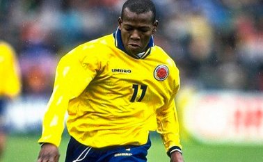 Exfutbolista colombiano Faustino Asprilla. Twitter