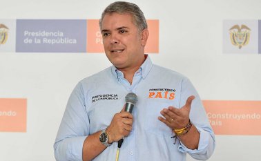 Presidente de Colombia, Iván Duque. Colprensa