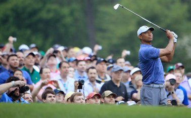 Tiger Woods intentará volver a ganar el Masters. AFP