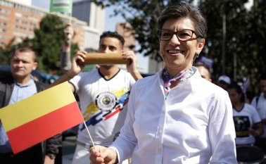 Claudia López. Colprensa