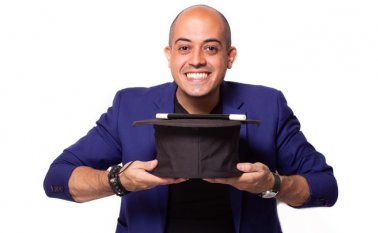 El mago Greco tiene más de 10 años de trayectoria. Cortesía