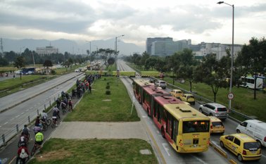 Transmilenio lamentó el hecho en un comunicado. Colprensa
