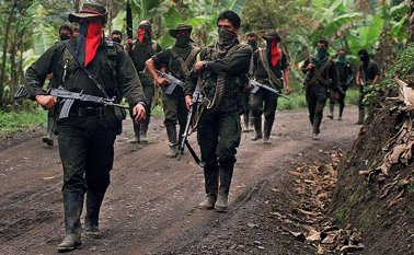 Guerrilleros del Ejército de Liberación Nacional (Eln). Archivo La Opinión