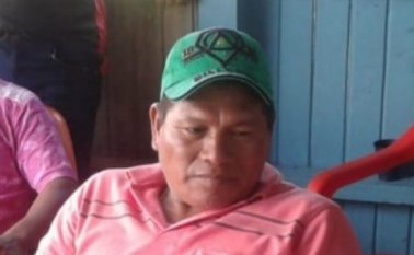 Aquileo Mecheche, de 52 años, cayó asesinado a manos de un comando armado que lo sacó de su vivienda y le disparó tres veces "en el rostro". Twitter