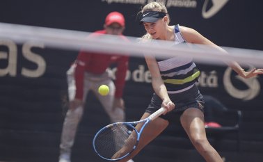 La estadounidense Amanda Anisimova. Colprensa