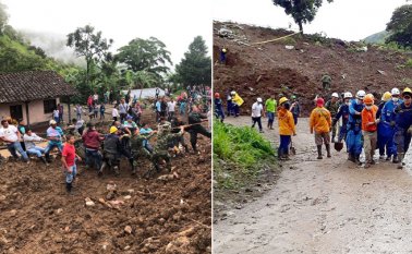 El hecho se registró en la vereda Portachuelo del municipio de Rosas. 
 UNGRD