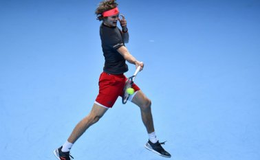 Tenista alemán, Alexander Zverev. AFP