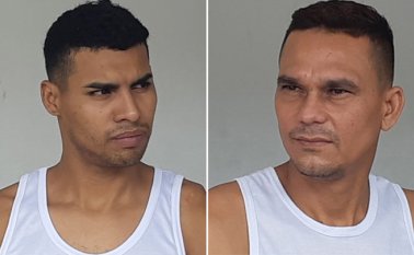 Gregory Alexander Idoben y Eduardo Castillo Hernández. Cortesía