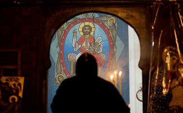 El Obispo Epifanius fue hallado a fines de julio en un corredor del monasterio con heridas en la cabeza. Colprensa