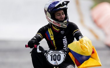 Deportista antioqueña Mariana Pajón. Colprensa