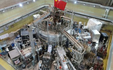 El reactor instalado en Hefei (este) es utilizado para realizar experimentos en el marco del proyecto Iter. AFP