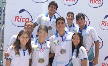 Destacada participación rojinegra. Cortesía