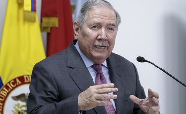 Ministro de Defensa, Guillermo Botero. Colprensa