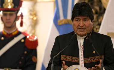 Presidente Evo Morales. AFP