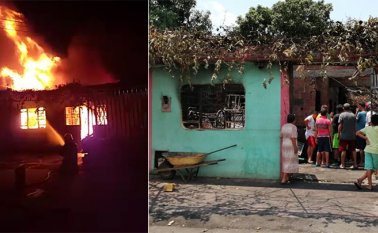 Las llamas quemaron todos los enseres de los afectados, por lo que los vecinos ofrecieron su mano de obra para ayudar a reconstruir la vivienda ubicada en la calle 29 con avenida 5. La Opinión