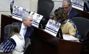Para el Gobierno y el partido Centro Democrático, en el Senado no hubo una mayoría calificada y como tal las objeciones no fueron hundidas. Colprensa