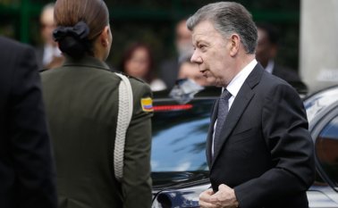 Expresidente colombiano y Premio Nobel de la Paz Juan Manuel Santos. Colprensa