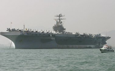 El despliegue se produjo en respuesta a una “amenaza creíble” por parte de Irán.
AFP