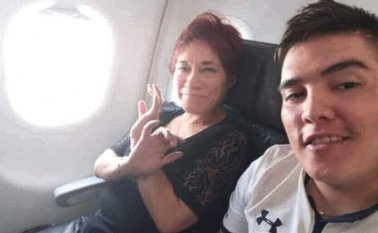 Ilse Amory Ojeda viajó a Colombia el 5 de marzo, impulsada por su novio colombiano Juan Guillermo Valderrama. Twitter