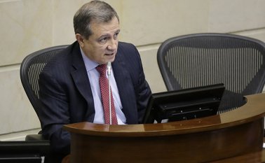 Presidente del Senado, Ernesto Marcías. Colprensa