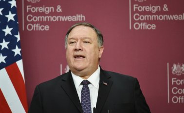Secretario de Estado Mike Pompeo. AFP