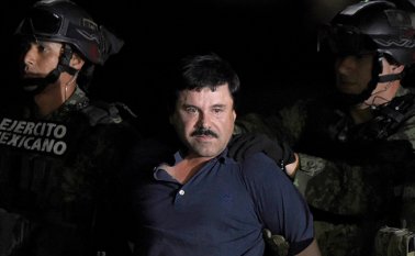 capo mexicano del narcotráfico Joaquín "Chapo" Guzmán. AFP
