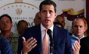Líder opositor, Juan Guaidó. AFP