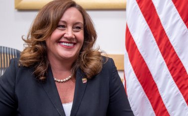 Subsecretaria adjunta para Asuntos Académicos, Caroline Casagrande. Colprensa