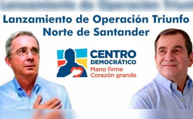 Esta tarde, el expresidente Uribe ratificará públicamente el apoyo del Centro Democrático al candidato Juan Carlos García-Herreros. Cortesía