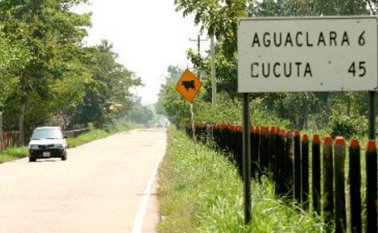 Enfrentamientos en el corregimiento de Aguaclara. Rutas del Conflicto