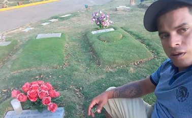 Esta es la foto que compartió horas antes de su muerte. Cortesía