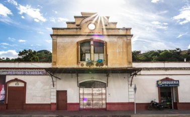 Estación Sur del desaparecido ferrocarril de Cúcuta, barrio San Rafael. Esta línea llegó hasta Tescua y se proyectaba conectarla hasta Bogotá. Juan Pablo Cohen/La Opinión