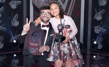 Anabelle escogió a Andrés Cepeda como su entrenador porque “me parece un maestro, sabe muchas cosas que yo quería aprender y sé que no me equivoqué”. Cortesía