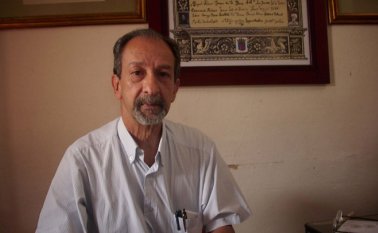 Luis Eduardo Páez García, presidente de la Academia de Historia de Ocaña.
Archivo