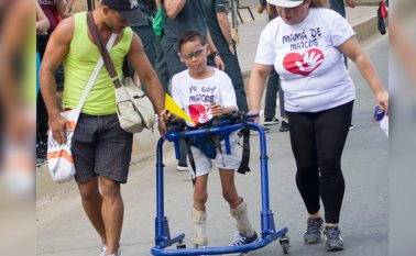 Sonrisas, emotividad, ganas de divertirse y pasar tiempo en familia. Así disfrutaron los niños y adolescentes de Cúcuta. Cortesía