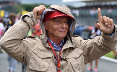 Niki Lauda. AFP