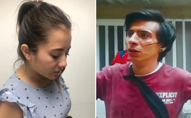 El reportero fue correteado y golpeado y a la periodista la escupieron. Colprensa