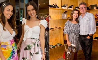 Jessi Caballero, Lady Angarita, Ligia Lobo de Fuentes y Pedro Fuentes. La Opinión