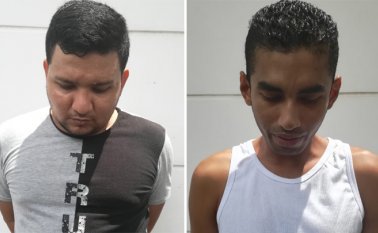 Quedaron a disposición de la Unidad de Reacción Inmediata (URI) de la Fiscalía. Policía Nacional