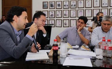 La reunión se llevó a cabo en la Gobernación de Norte de Santander. Gobernación de Norte de Santander