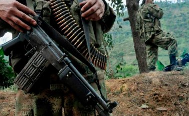 La operación se llevó a cabo por el Ejército, la Fuerza Aérea Colombiana (FAC) y la Policía en una zona rural del municipio de La Macarena, informó en un comunicado el Comando General de las Fuerzas Militares. Archivo