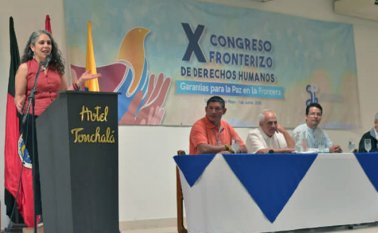 Se llevó a cabo el X Congreso Fronterizo de Derechos Humanos. Cortesía