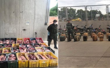 Continúan las operaciones de la Policía. Cortesía