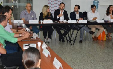 En la jornada estuvieron presentes miembros de junta directiva de la Cámara de Comercio de Cúcuta y de gremios como Cotelco, Anato, Procolombia y Camacol. Cortesía
