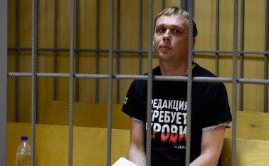 Iván Golunov, periodista ruso liberado tras la movilización de la sociedad civil. Archivo